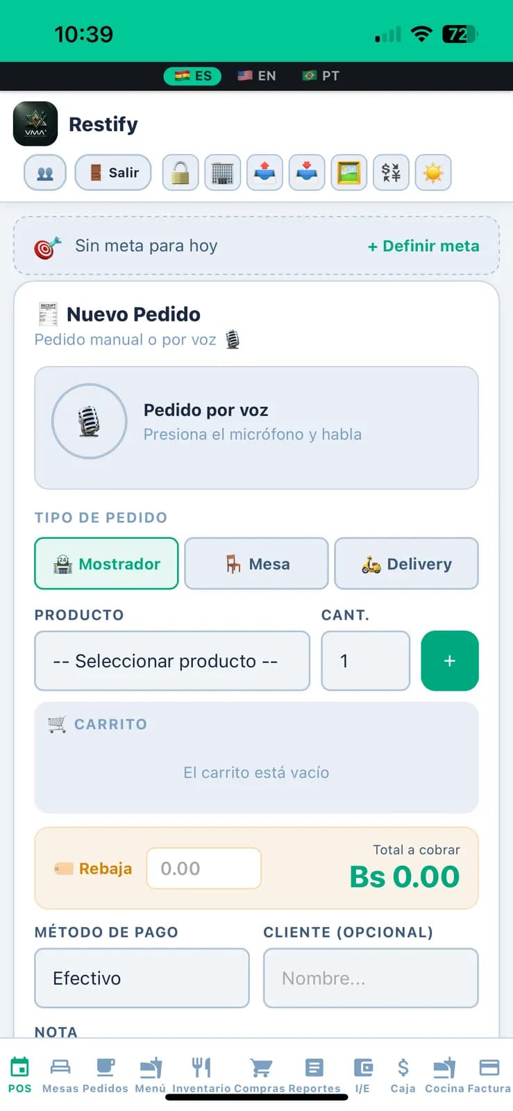 Captura 1 de Restify