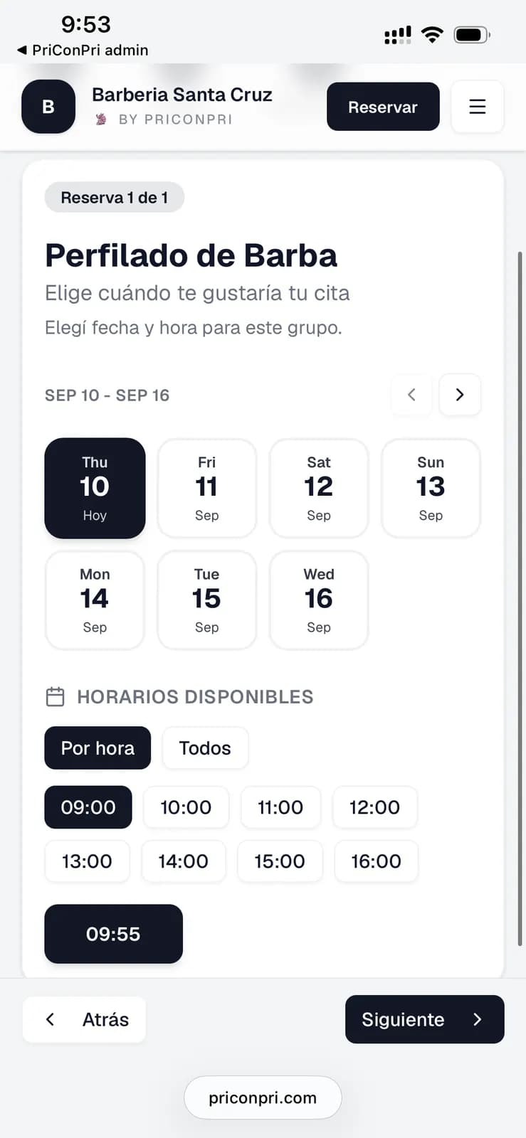 Captura 1 de Priconpri