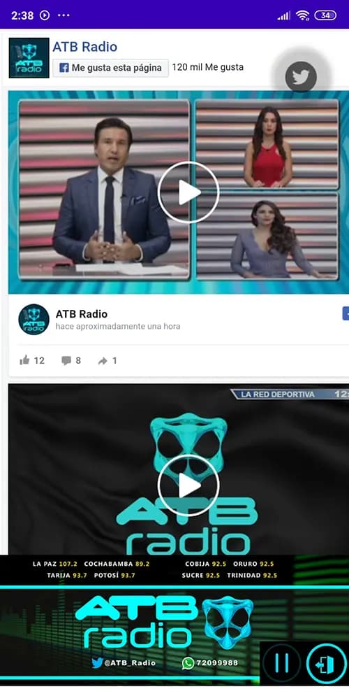 Captura 1 de ATB RADIO