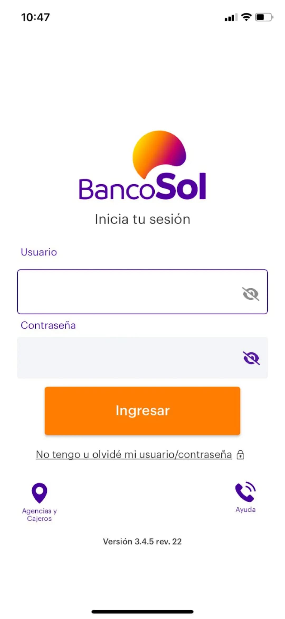 Captura 1 de BancoSol Empresas