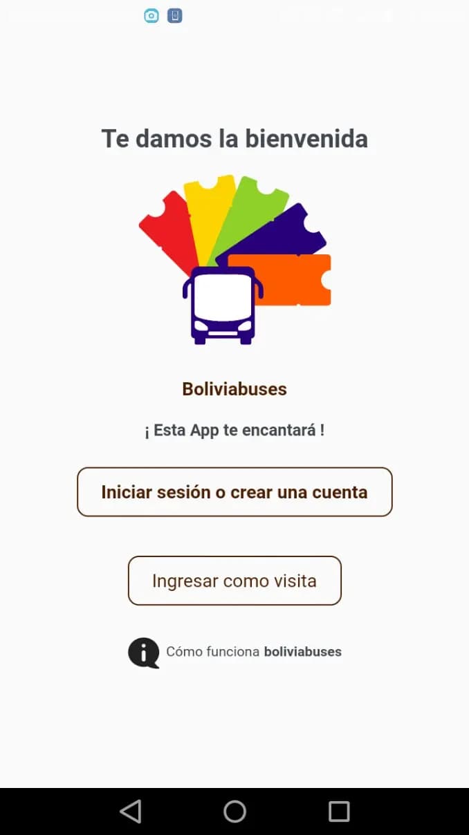 Captura 1 de Bolivia Buses