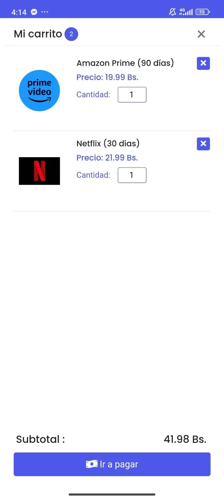 Captura 1 de Bolivia Streaming