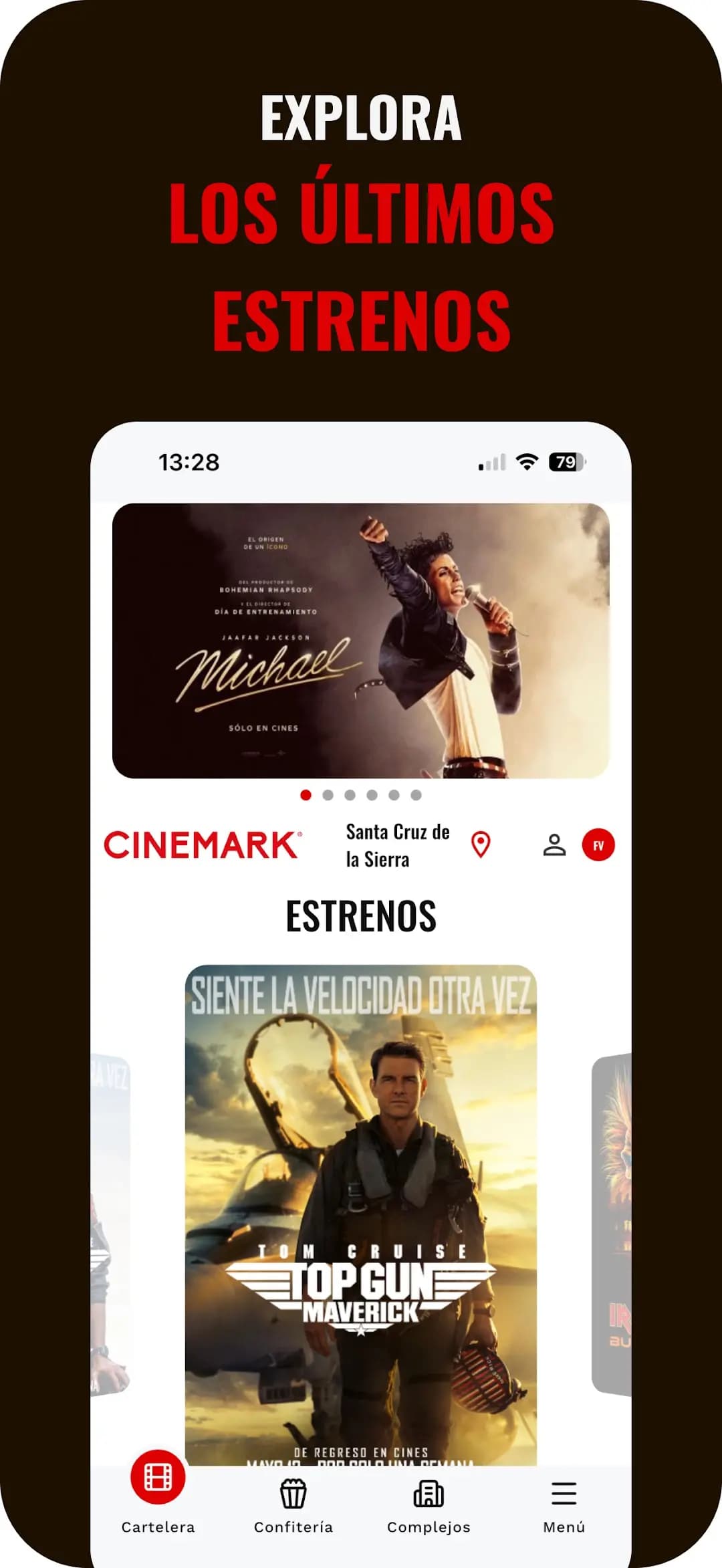 Captura 1 de Cinemark Bolivia