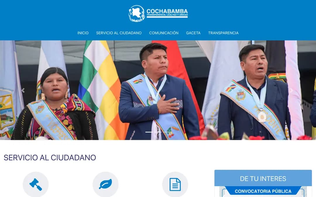Captura 1 de Cochabamba Turística y Cultural