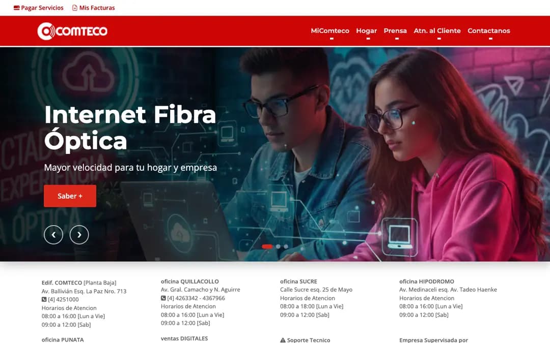 Captura 1 de Comteco Go