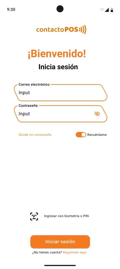 Captura 1 de Contacto POS