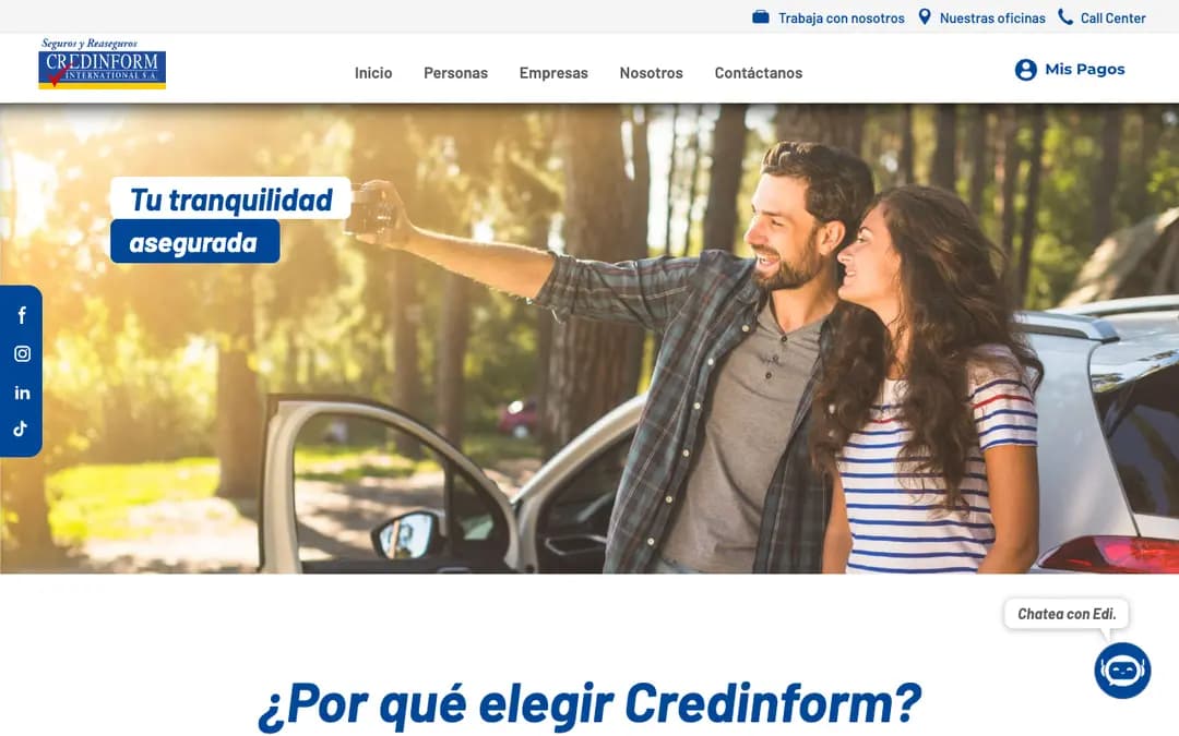 Captura 1 de Credinform International