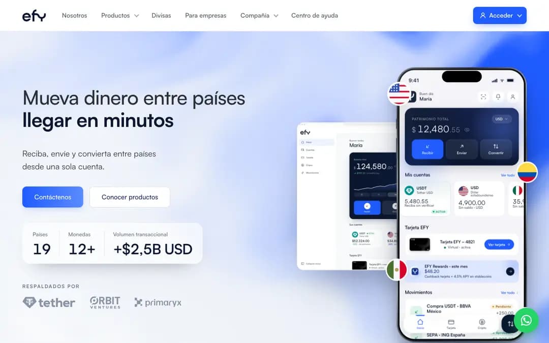 Captura 1 de EFY Finance