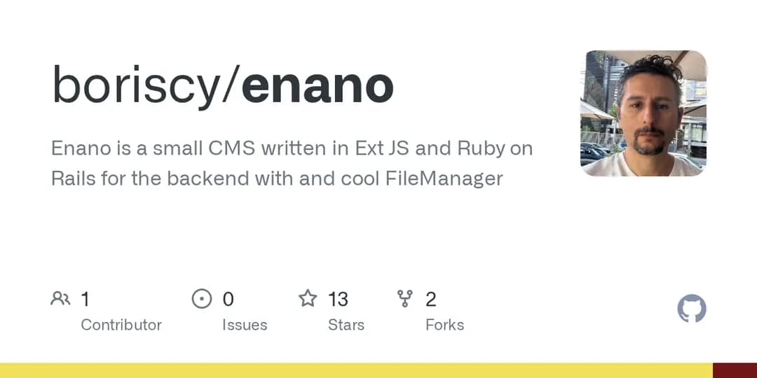Captura 1 de Enano CMS