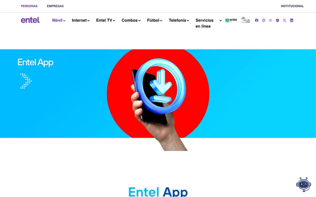 Captura 1 de Entel App