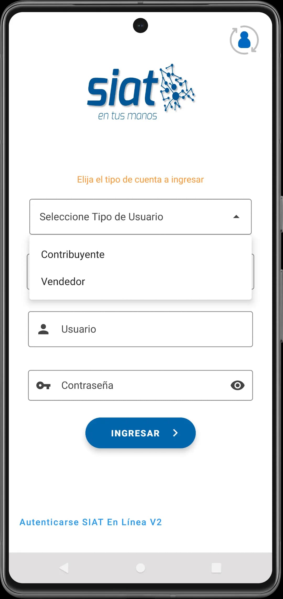 Captura 1 de Facturador Móvil - Transporte