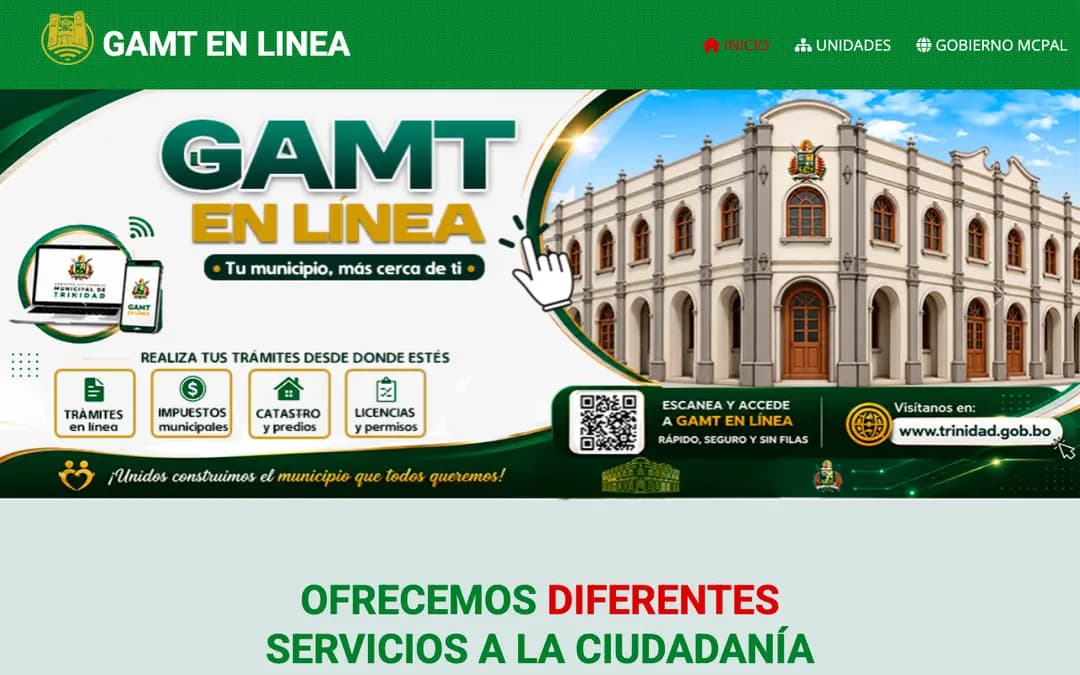 Captura 1 de GAMT en línea (Trinidad)
