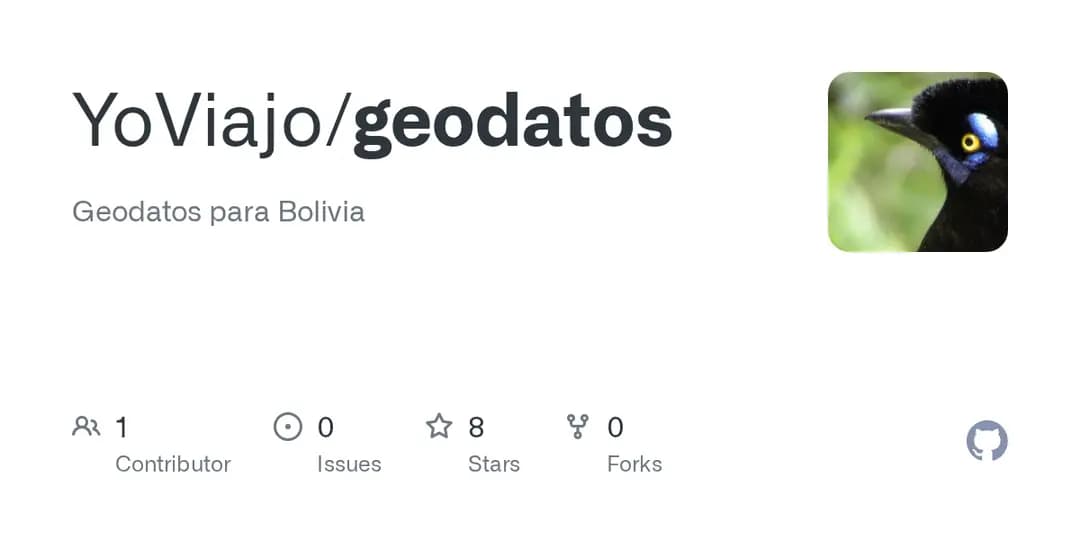Captura 1 de Geodatos Bolivia (R)