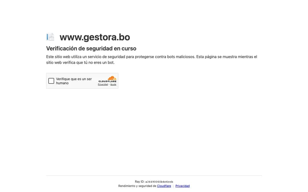 Captura 1 de Gestora Renta Dignidad - SIP