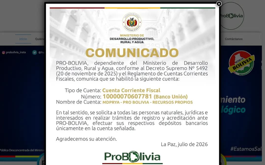Captura 1 de Hecho en Bolivia - Ventas