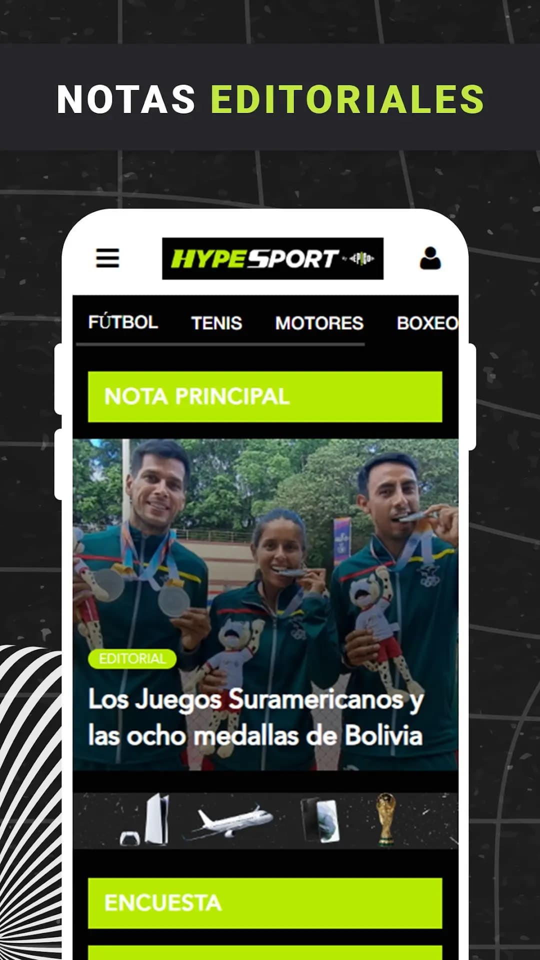 Captura 1 de Hype Sports