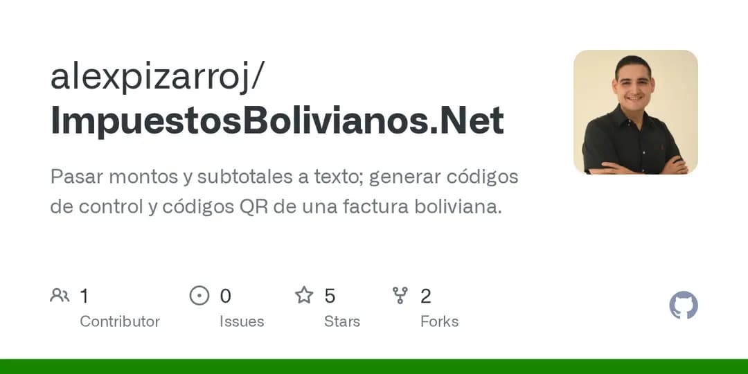 Captura 1 de ImpuestosBolivianos.Net