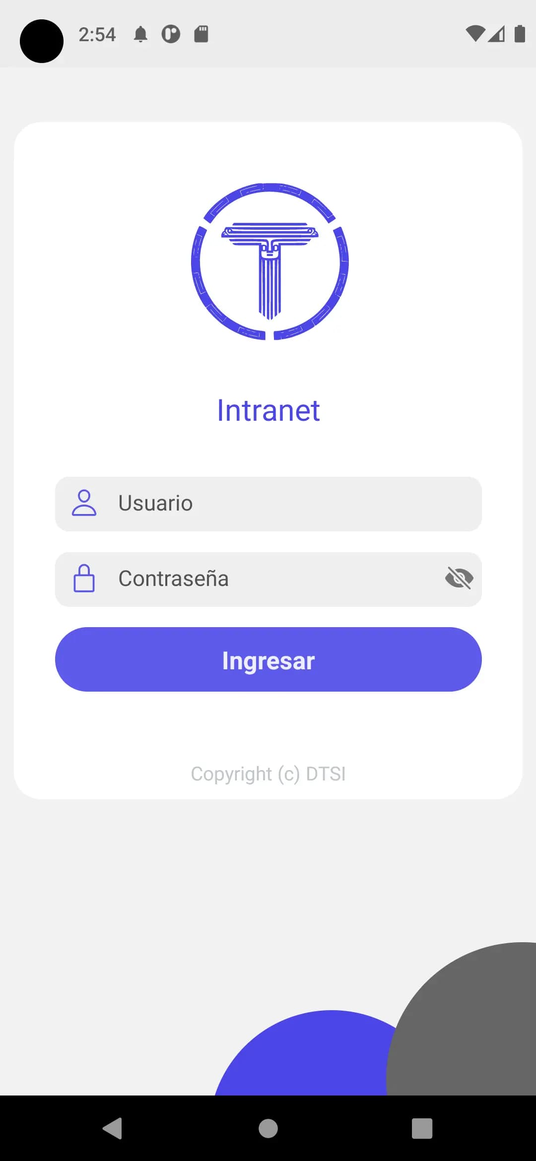 Captura 1 de Intranet