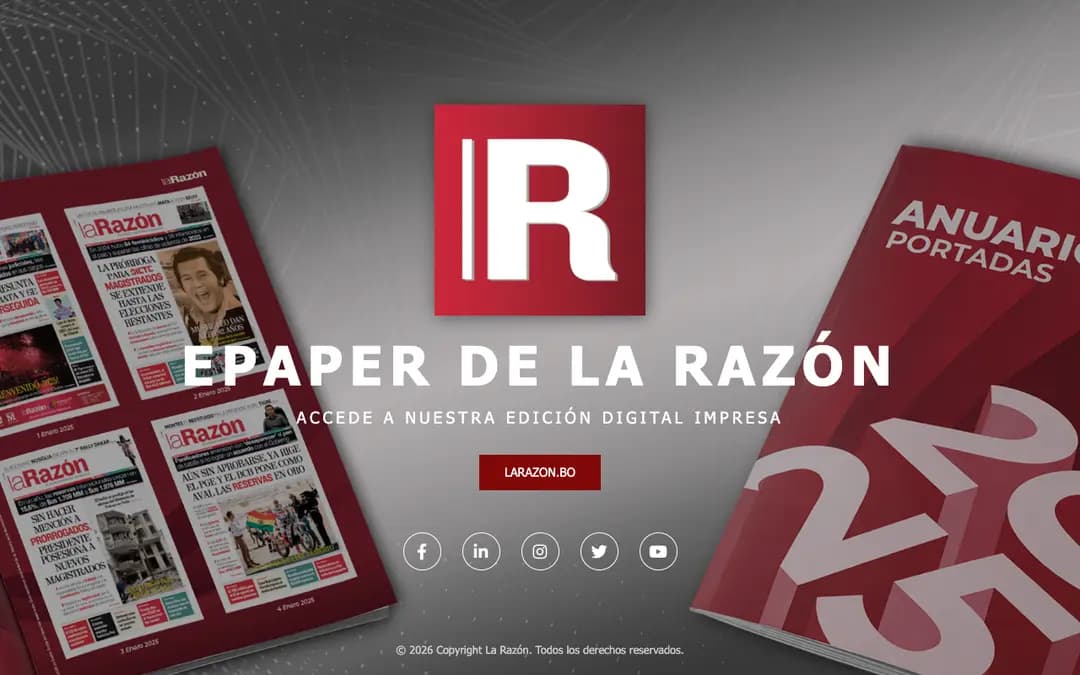 Captura 1 de La Razón ePaper