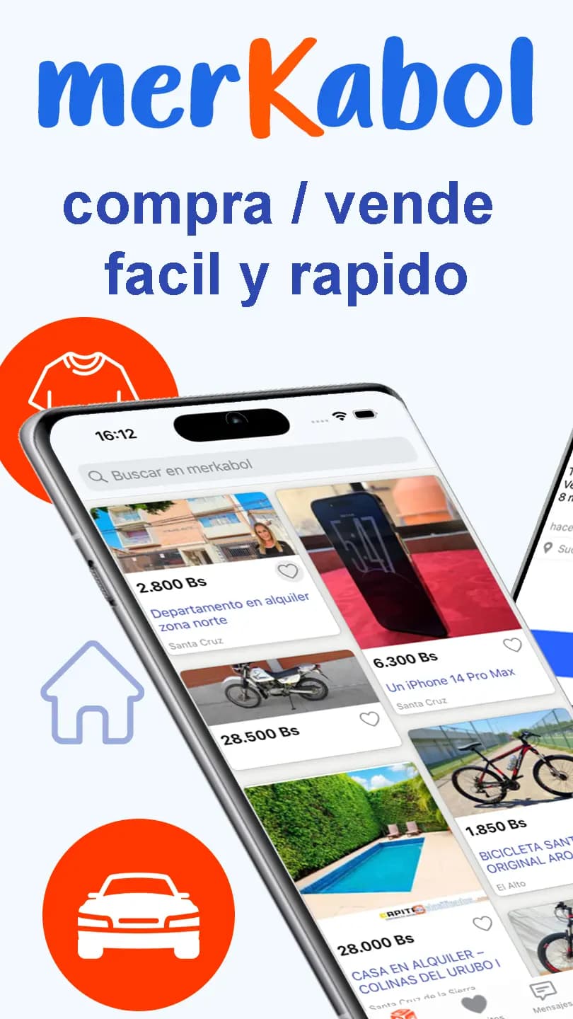 Captura 1 de Merkabol: Compra Venta Bolivia
