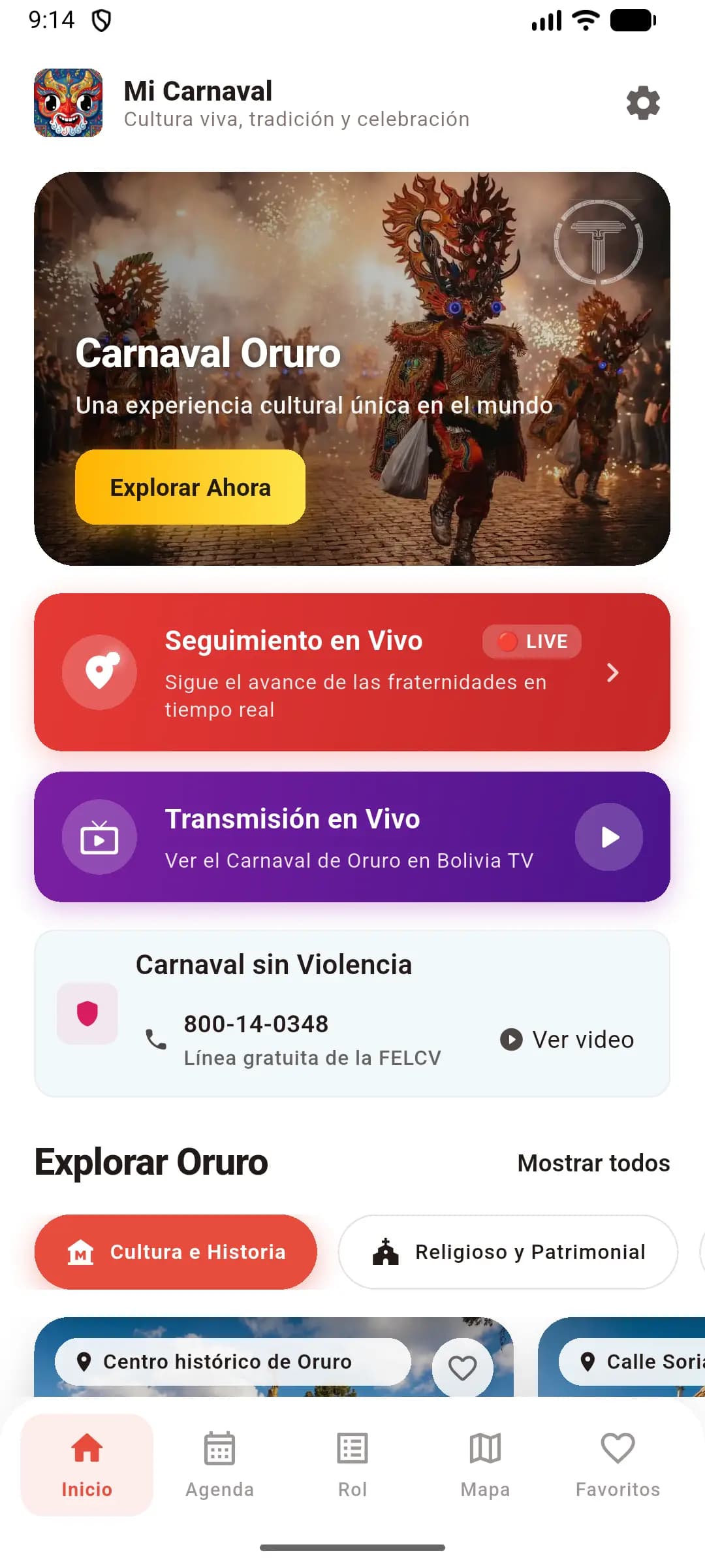 Captura 1 de Mi Carnaval