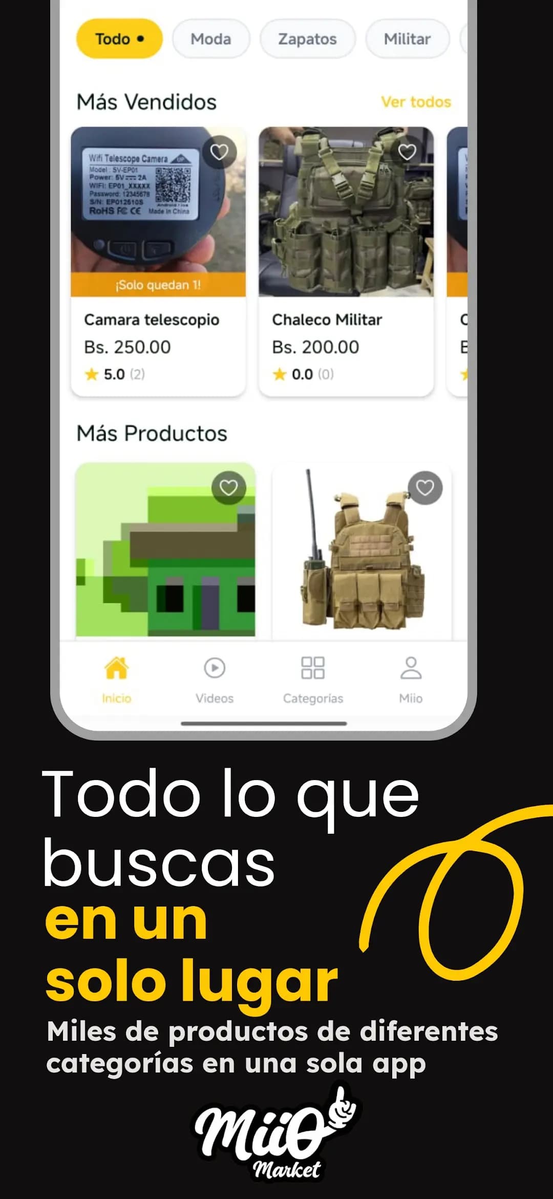 Captura 1 de Miio Market