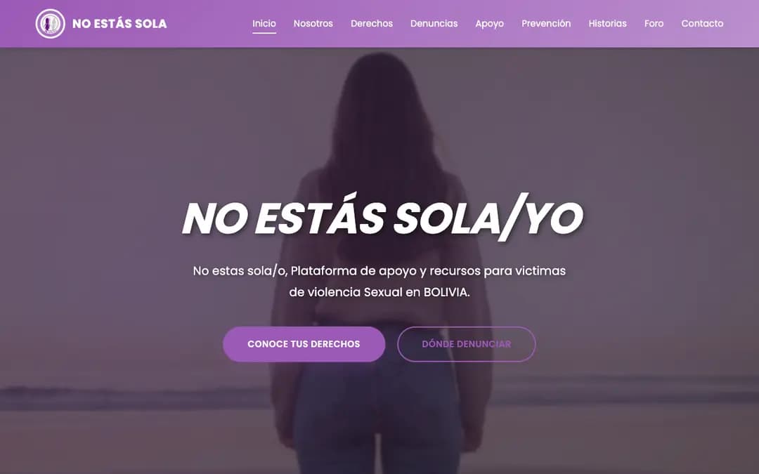 Captura 1 de No Estás Sola/o