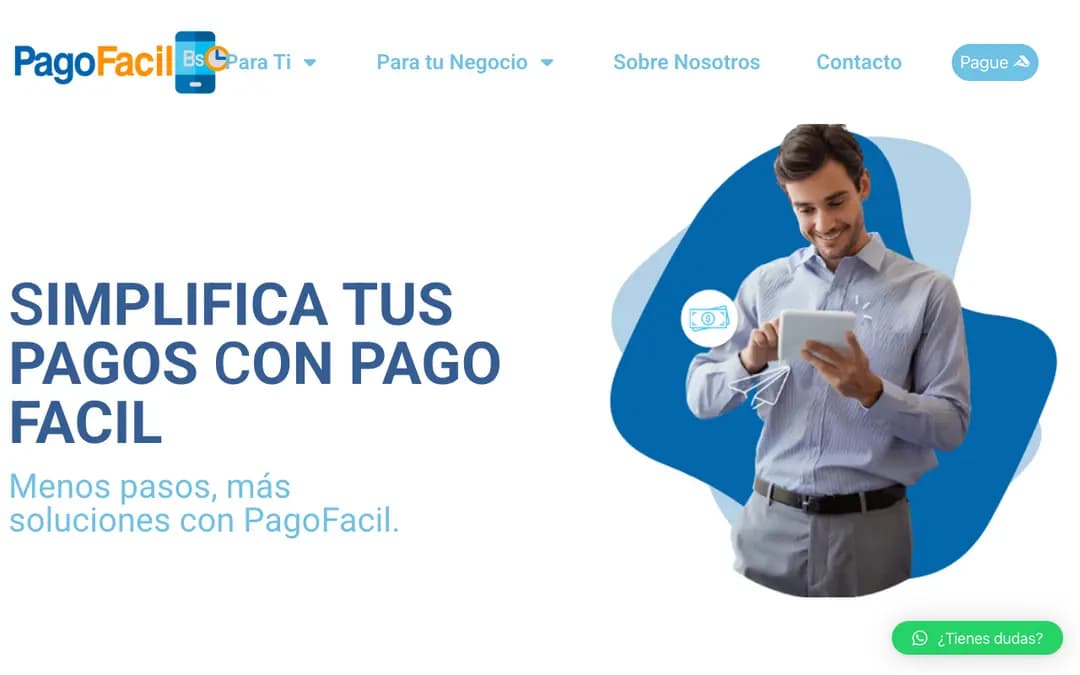 Captura 1 de PagoFacil Bolivia