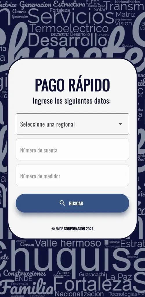 Captura 1 de PAGOS EN LÍNEA