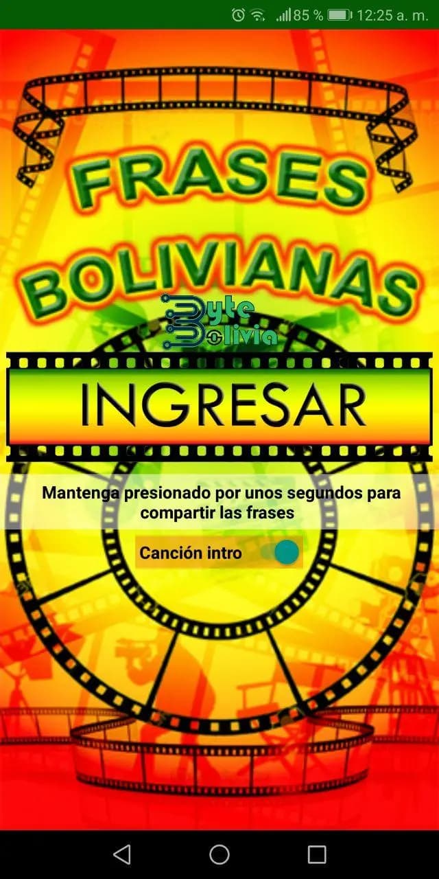 Captura 1 de Pelifrases Bolivianas
