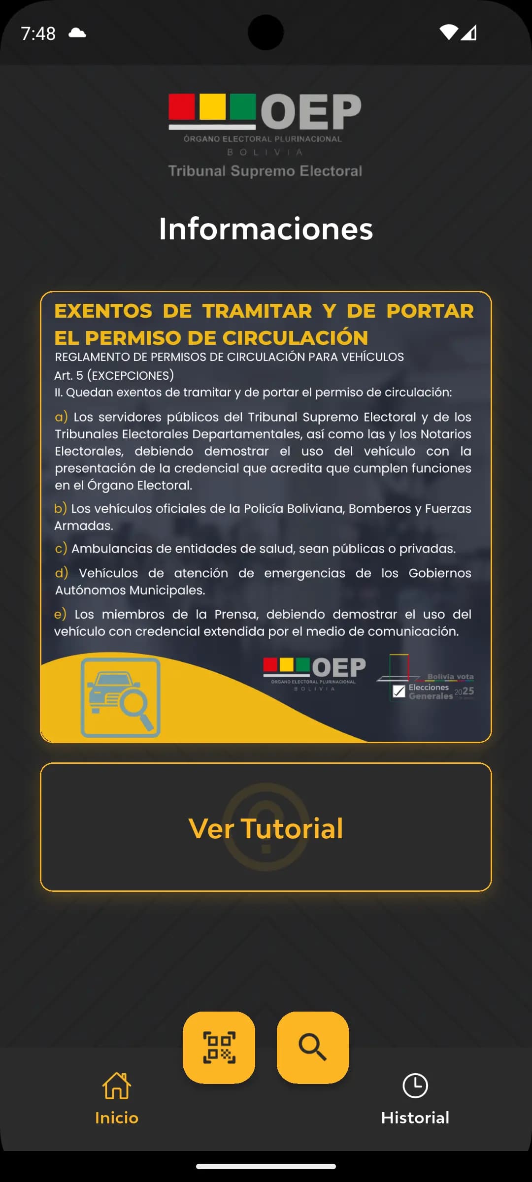 Captura 1 de Permiso Vehicular