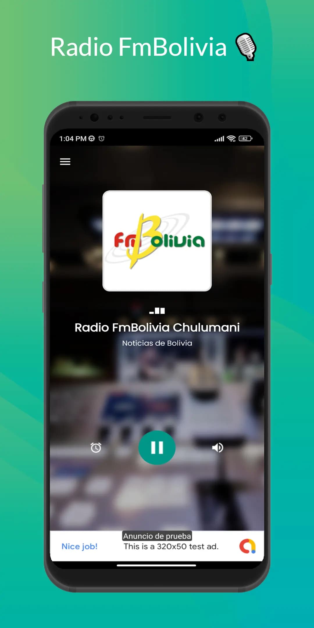 Captura 1 de Radio FM Bolivia Chulumani