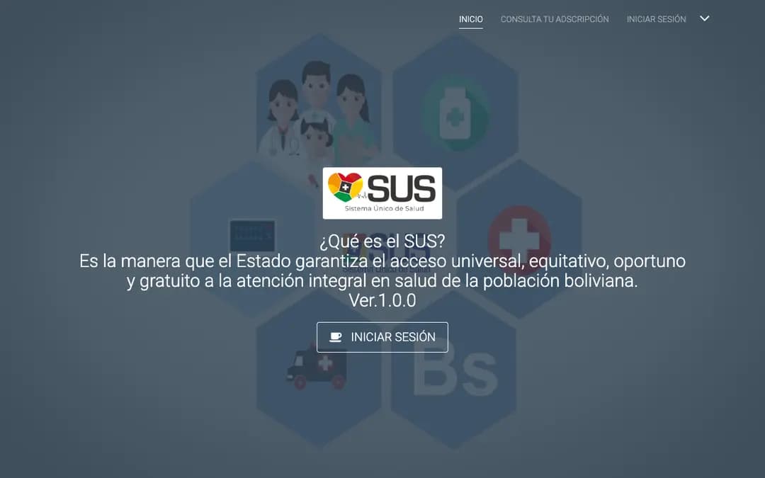 Captura 1 de SUS Bolivia