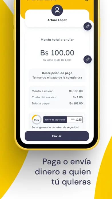 Captura 1 de Tigo Money Bolivia