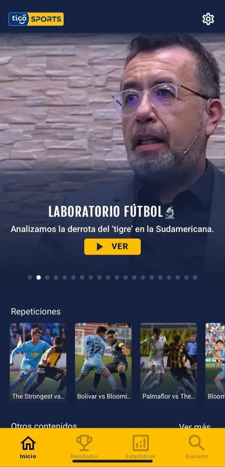 Captura 1 de Tigo Sports Bolivia TV
