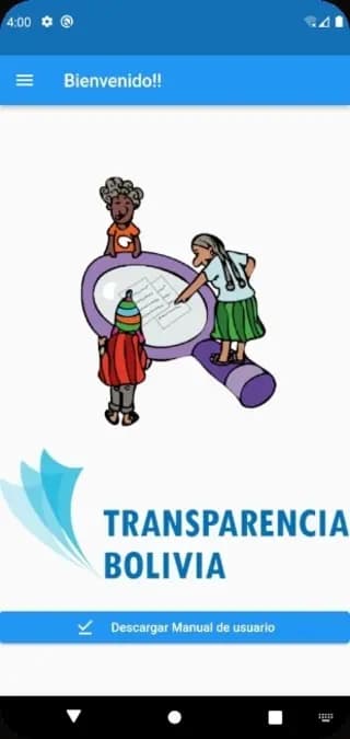 Captura 1 de Transparencia Bolivia