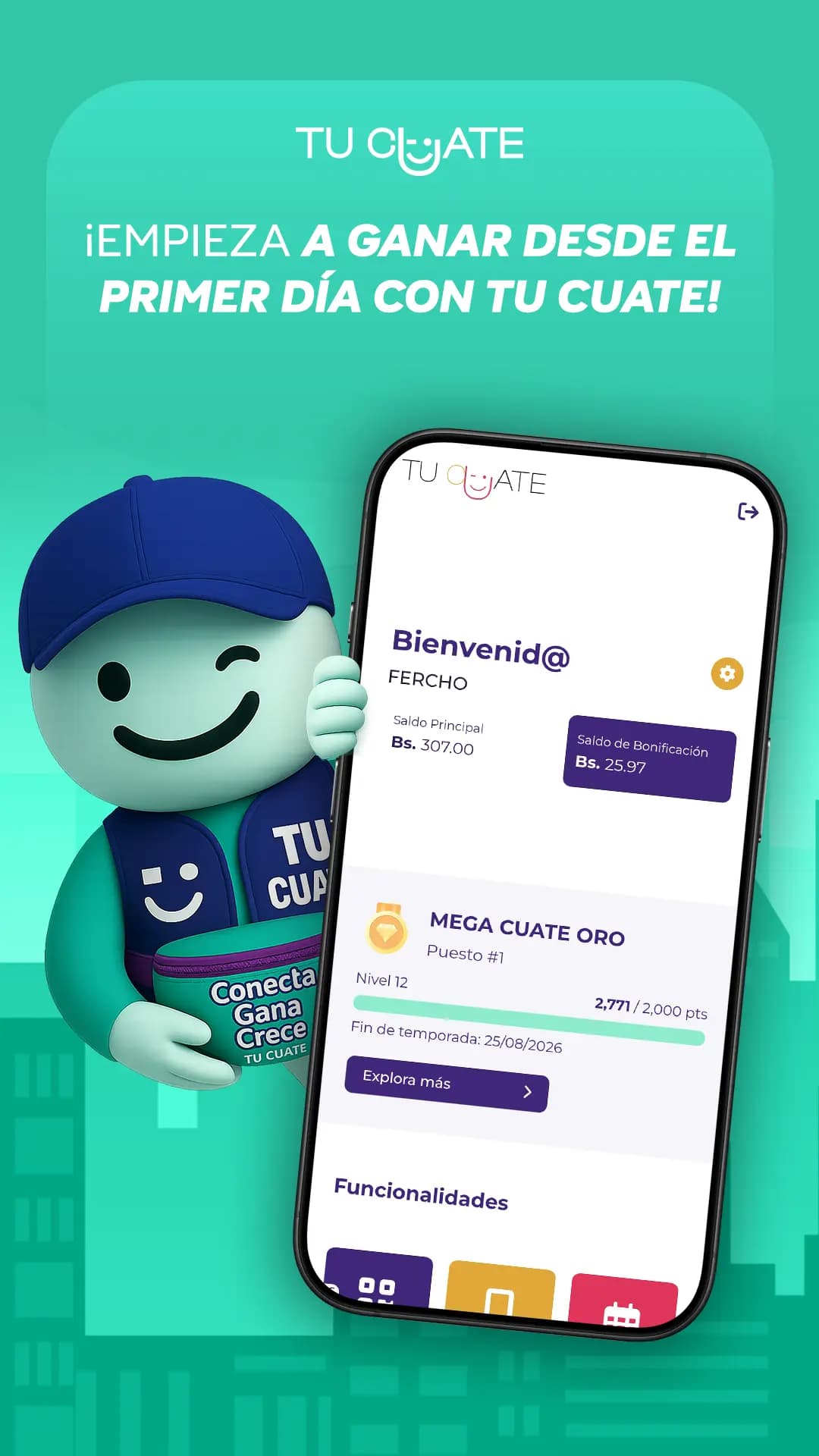 Captura 1 de Tu Cuate