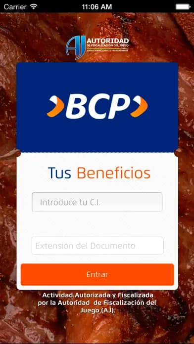 Captura 1 de Tus Beneficios BCP Bolivia