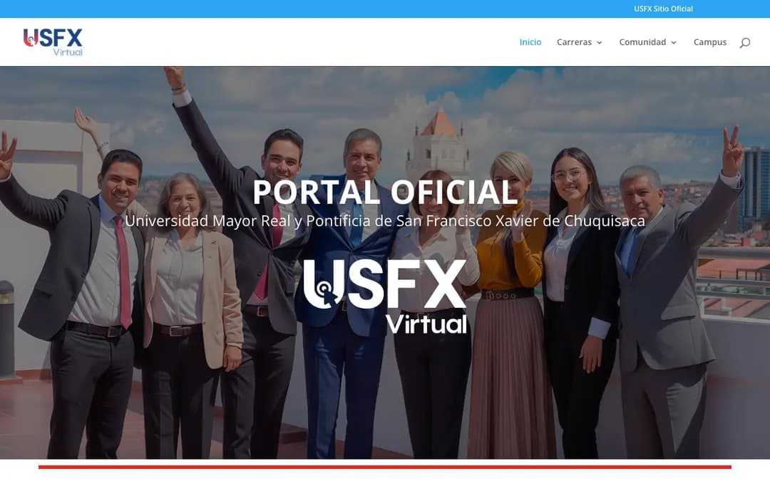 Captura 1 de Universidad Virtual USFX