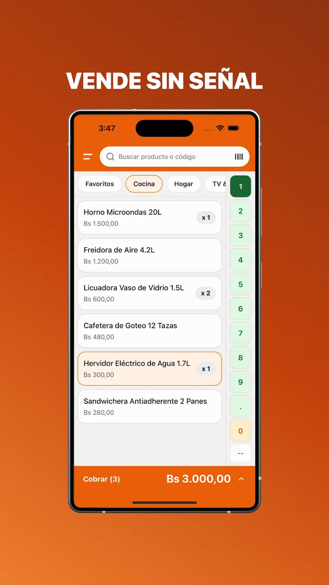 Captura 1 de Vendis: Punto Venta Offline